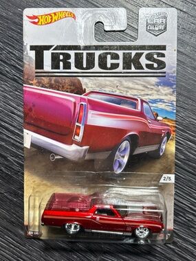 Hot Wheels Car Culture TRUCKS '72 Ford Ranchero Red